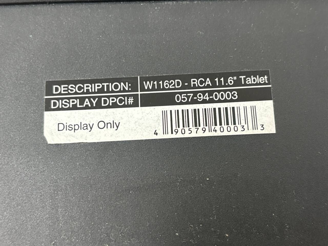 W1162D RCA Keyboard 11.6″ Tablet Microsoft Surface Go 2 Lenovo IdeaPad Duet 3
