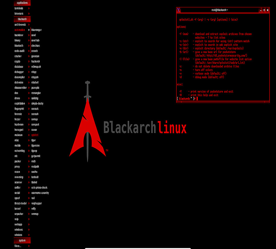 BLACKARCH LIVE USB -PRO HACKING OPERATING SYSTEM – 2500+ TOOLS HACK ANY PC!HACK_
