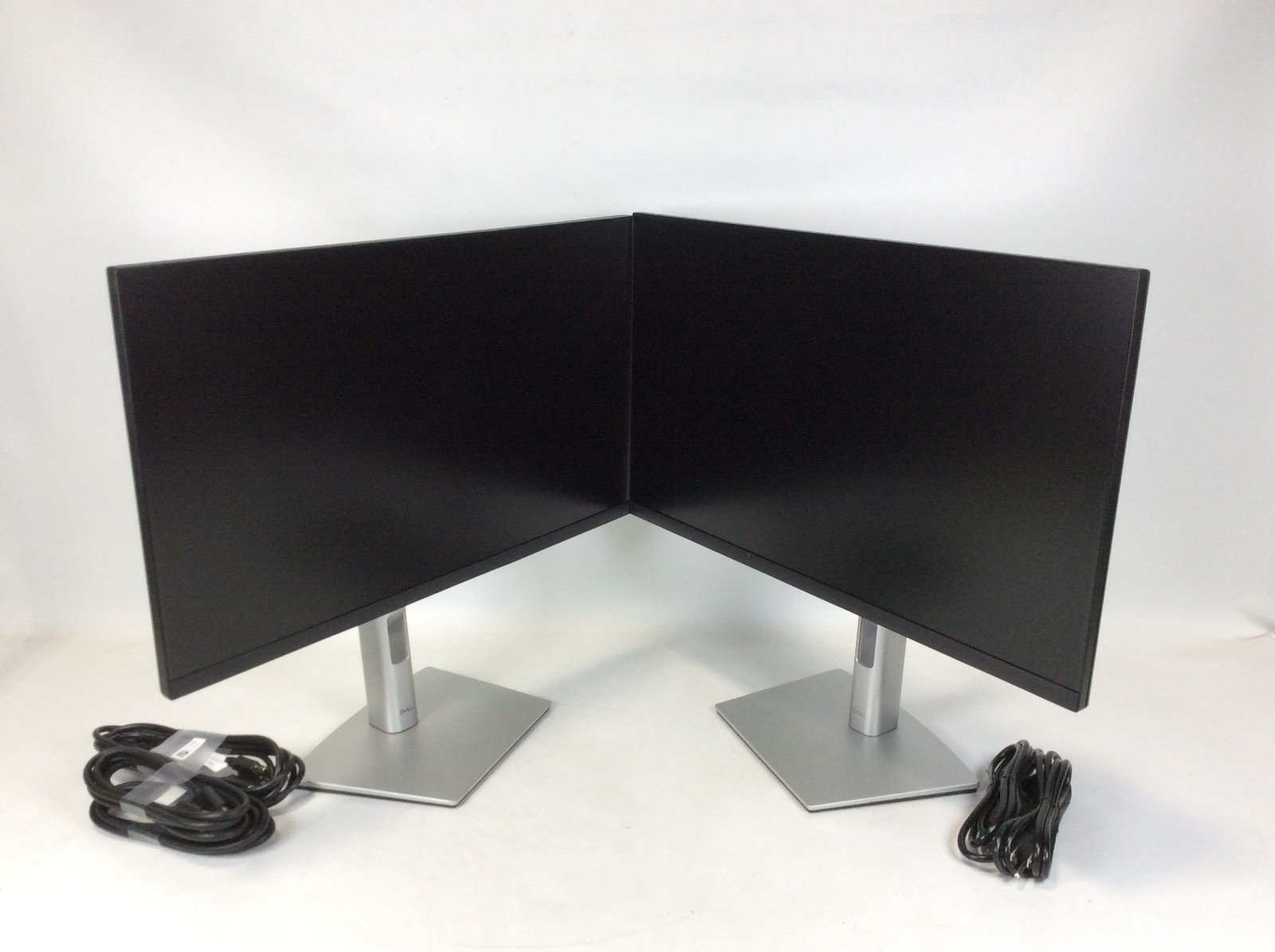 x2 Dell P2422H 24 Inch Full HD IPS LCD LED Monitor 1920×1080