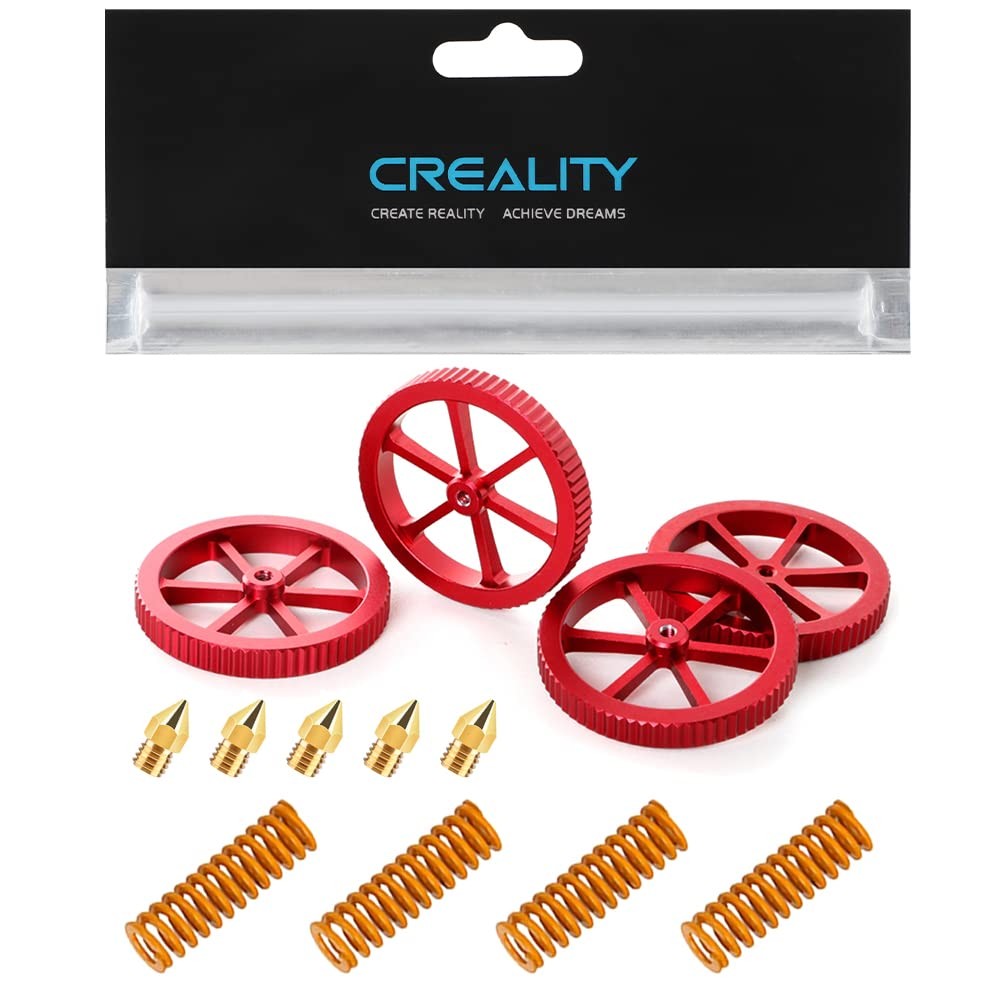 Official Creality Metal Leveling Nuts with 20mm Die Springs Kit