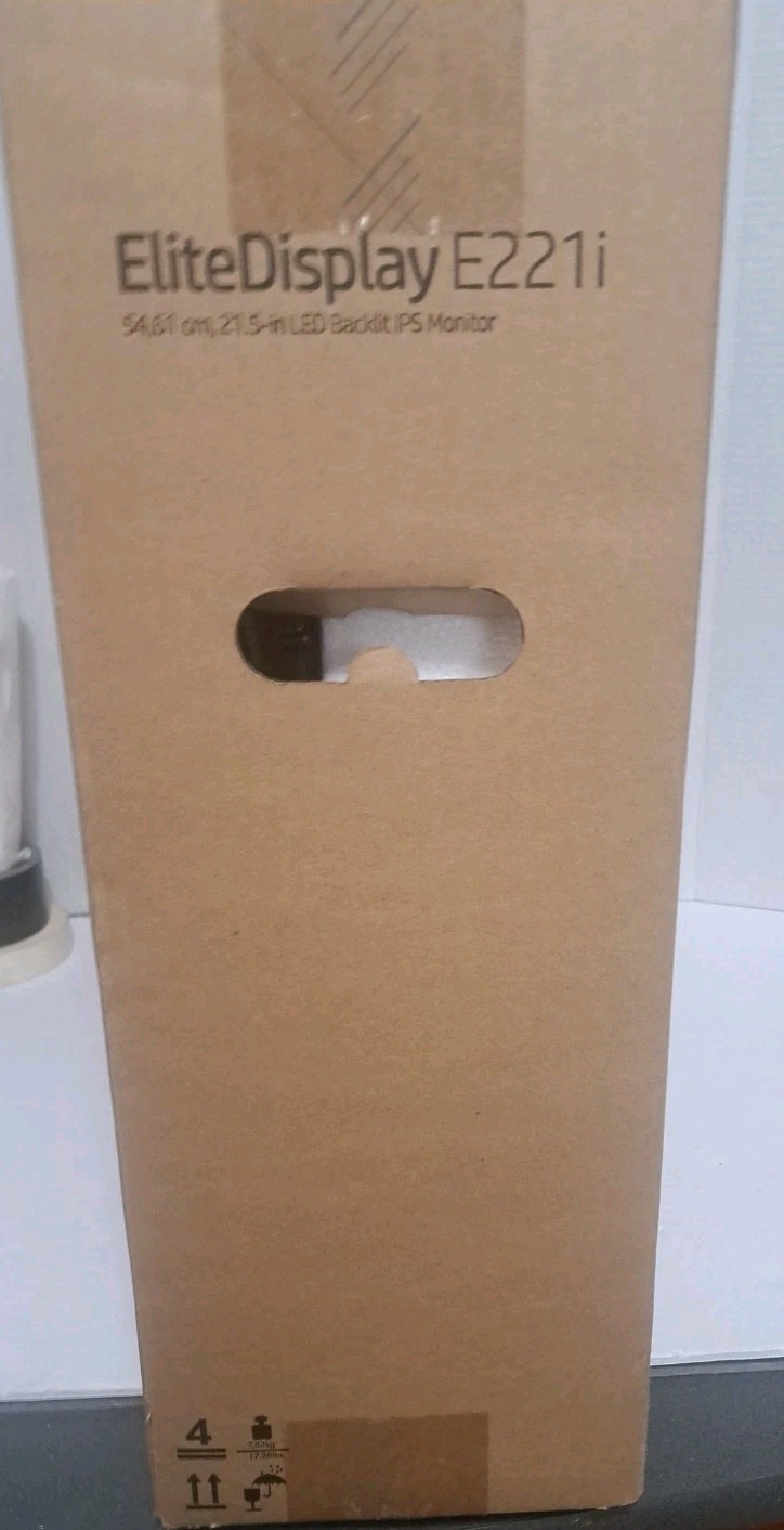 HP ELITE DISPLAY E221i , 21.5in LED Backlit IPS Monitor Brand New In Factory Box