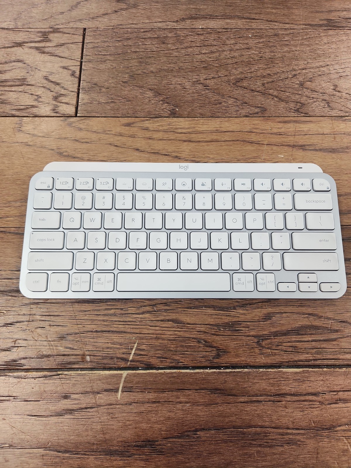 Logitech MX Keys Mini for Business Wireless Keyboard (Pale Gray), English – US