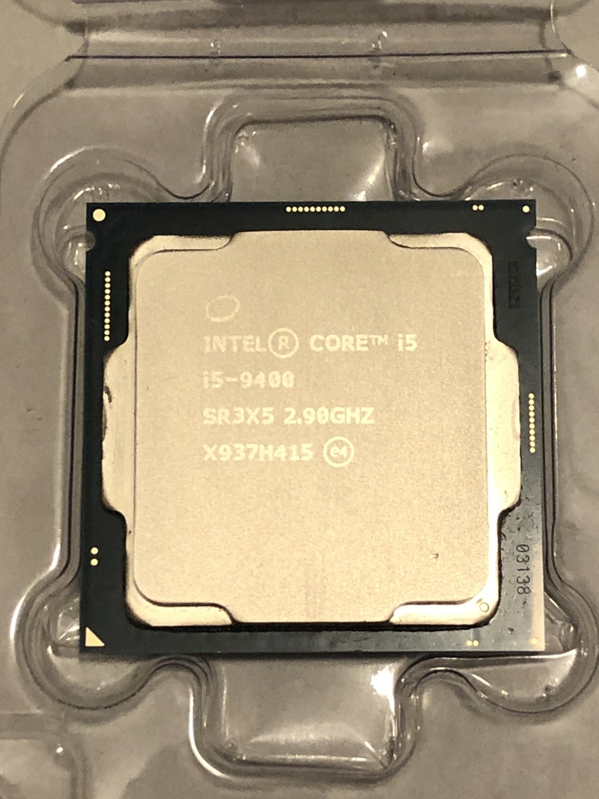 Intel Core i5-9400 SR3X5 2.9GHz- 4.1GHz Max Turbo | 9MB LGA1151 9th GEN 8GT/s