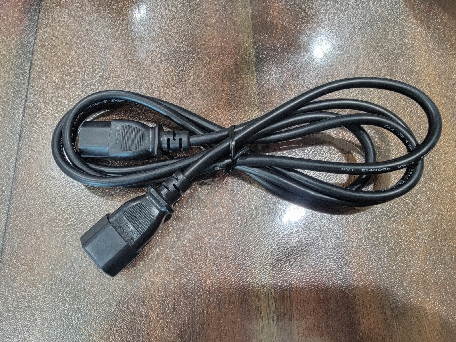 6ft IEC-320 C13 to C14 Heavy-Duty Power Extension Cord 18 AWG 13A/250V (10 Pack