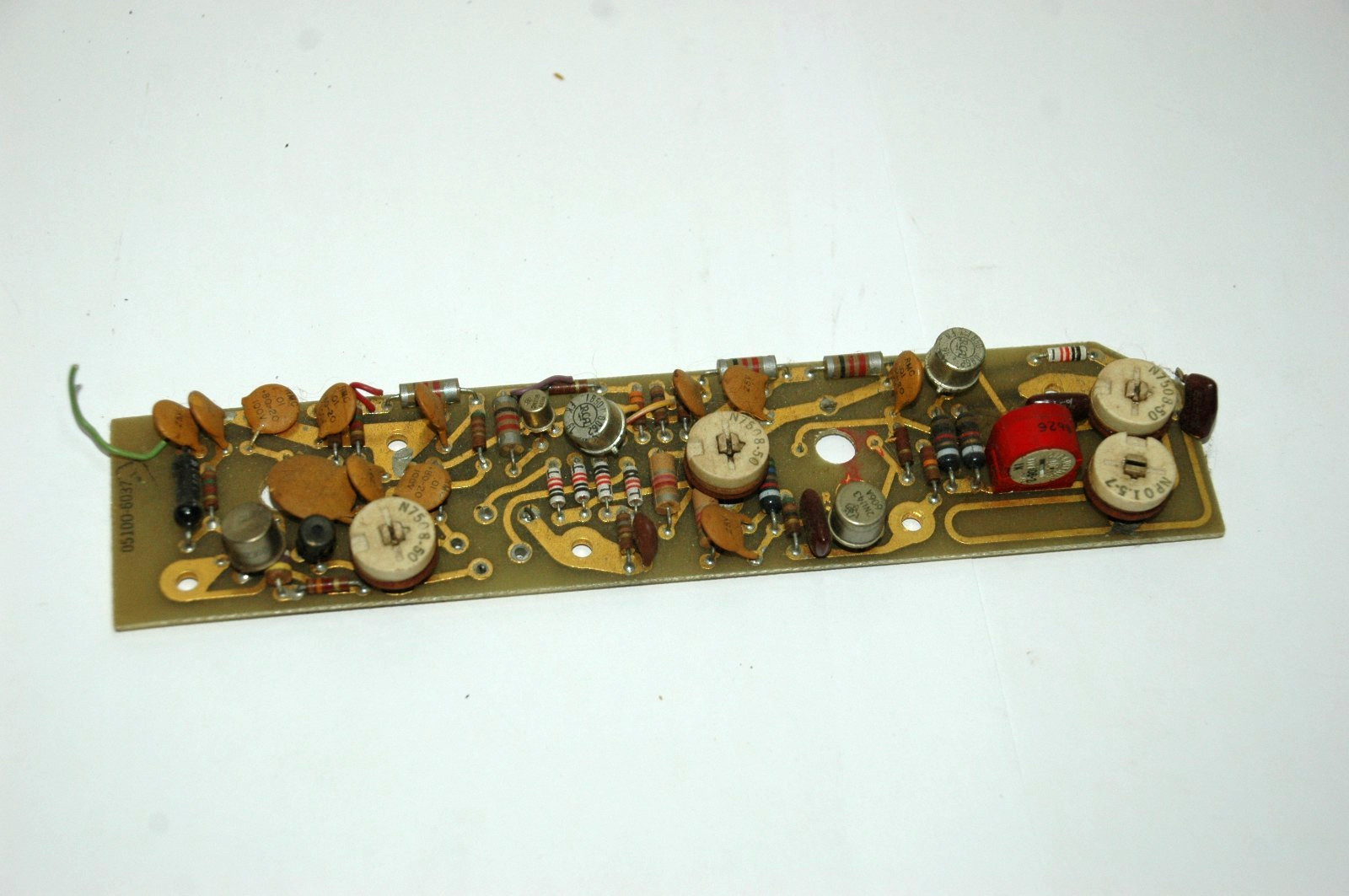 Hp vintage Nice Gold Plated board with Parts 1980’s (X7)