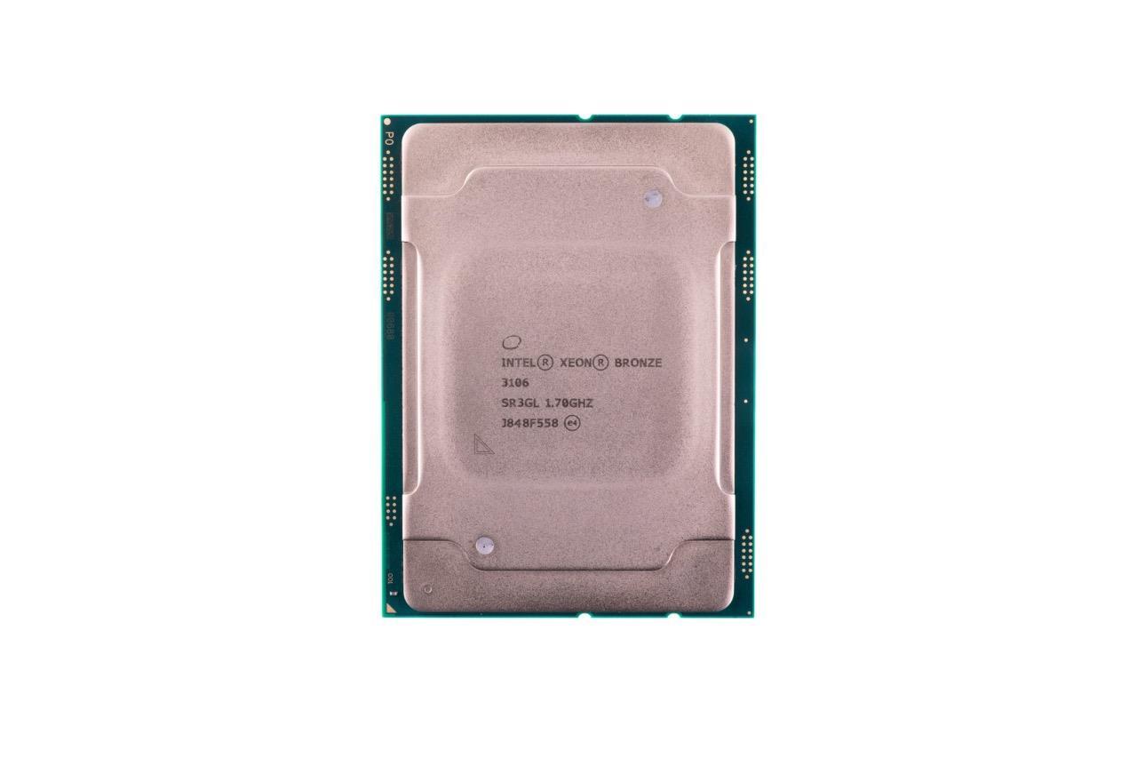 BRONZE 3106 // SR3GL INTEL XEON 1.7 GHz 10.4 GT/s LGA 3647-0 SERVER CPU