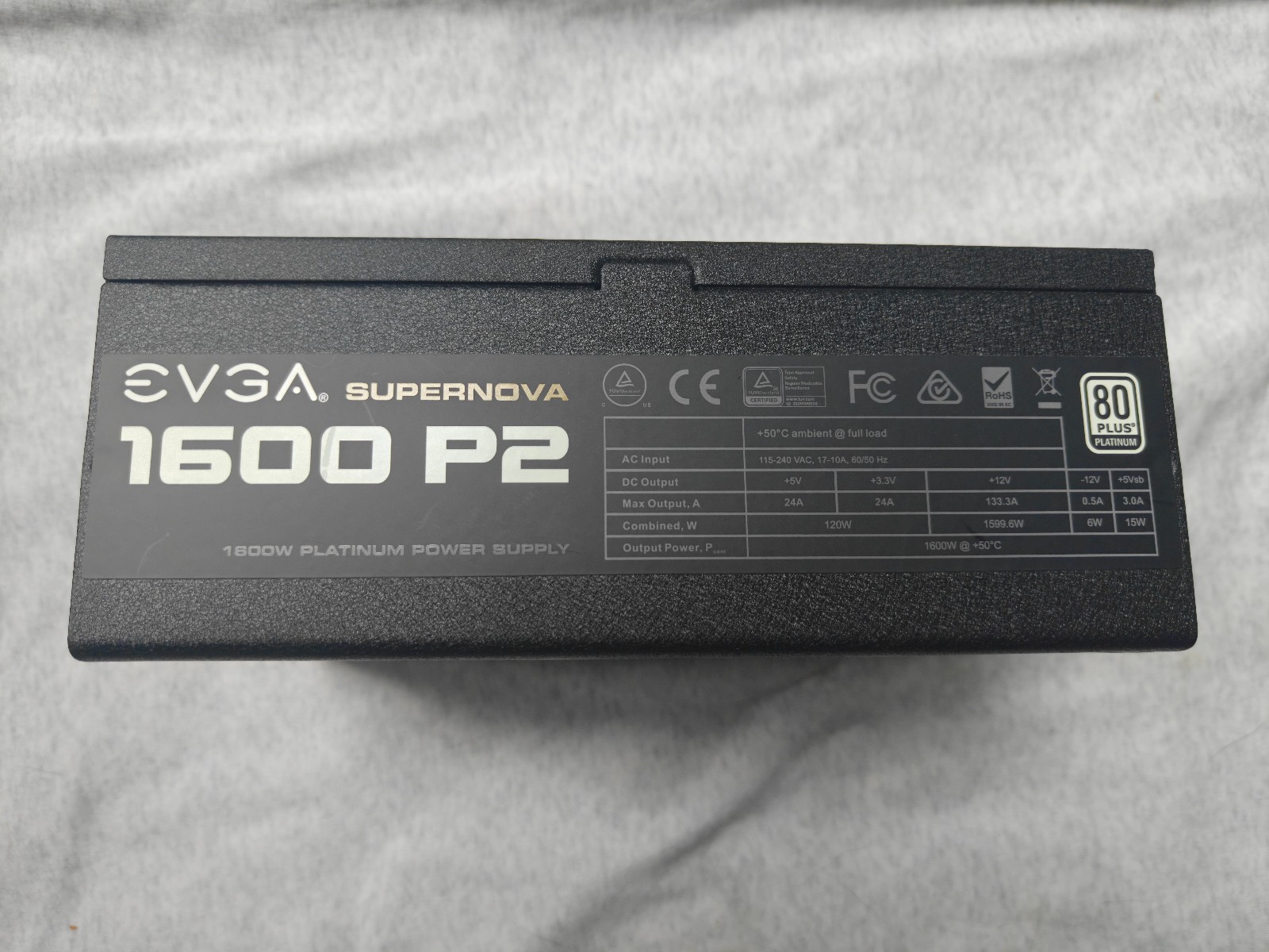 EVGA SuperNOVA 1600 P2 80+ PLATINUM, 1600W ECO Mode Fully Modular – TESTED
