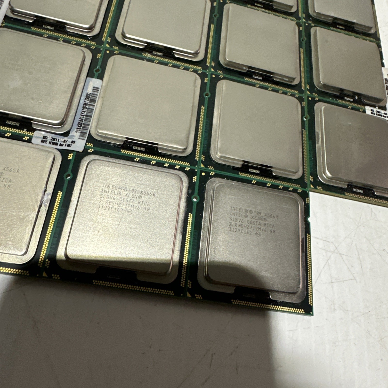 Intel Xeon 5000 Series Lot of 46 Processors E5504-X5660 Free Shipping
