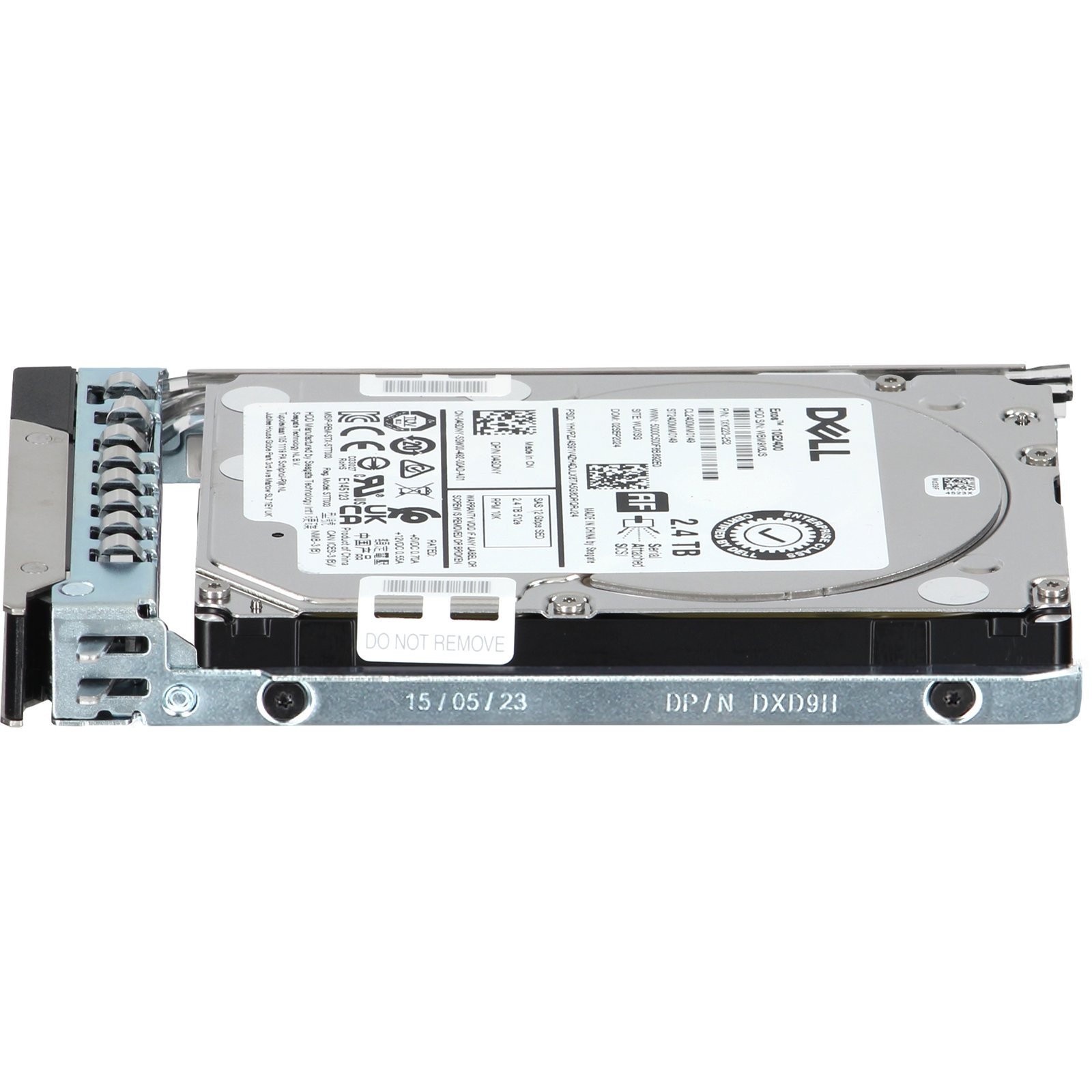 Dell 2.4TB 10K 512e 12Gbps SAS SED FIPS 2.5 HDD Exos 10E2400 (CL) (4GDNY-CDN)