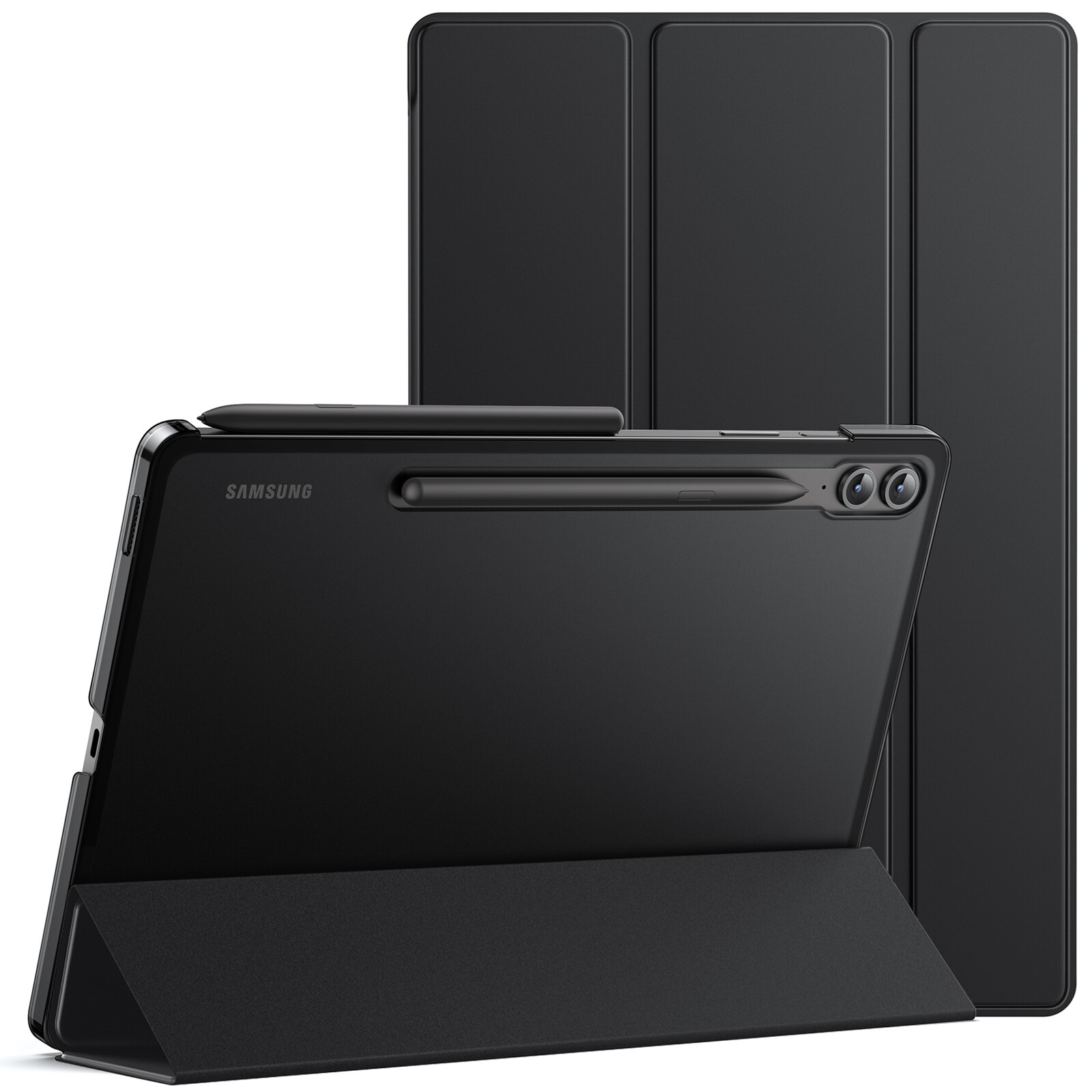 Case for Samsung Galaxy Tab S9 FE+ / S9 FE Plus 12.4-Inch, Tri-Fold Stand Cover