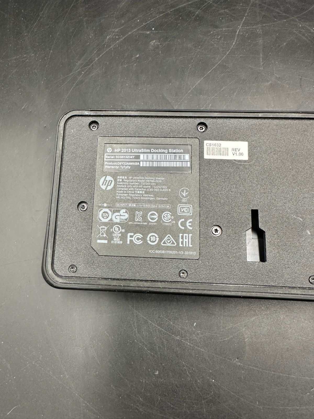 HP 2013 UltraSlim Docking Station D9Y32AA#ABA for EliteBook ProBook