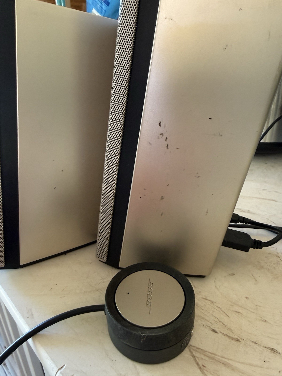 Bose Companion 20 Multimedia Speaker System – Silver