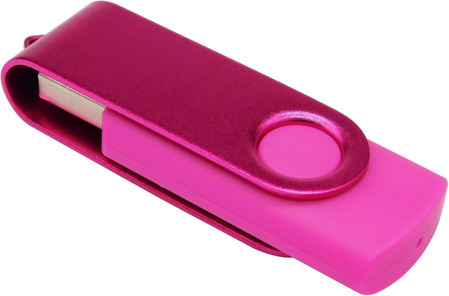 Elegant 512MB Pink USB Flash Drive with OTG & Type-C Adaptors – Rust Prevention