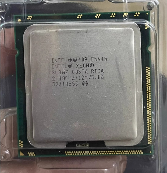 Intel Xeon E5645 2.40GHz 6 Core 12MB Socket LGA1366 CPU Processor SLBWZ E5645