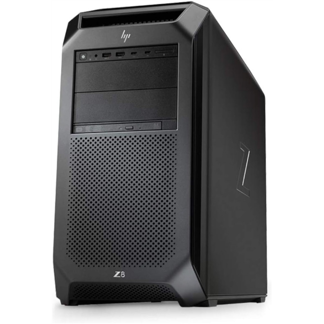 HP Z8 G4 Workstation (64GB, 2TB SSD, Xeon W-4108) Win11P, Black
