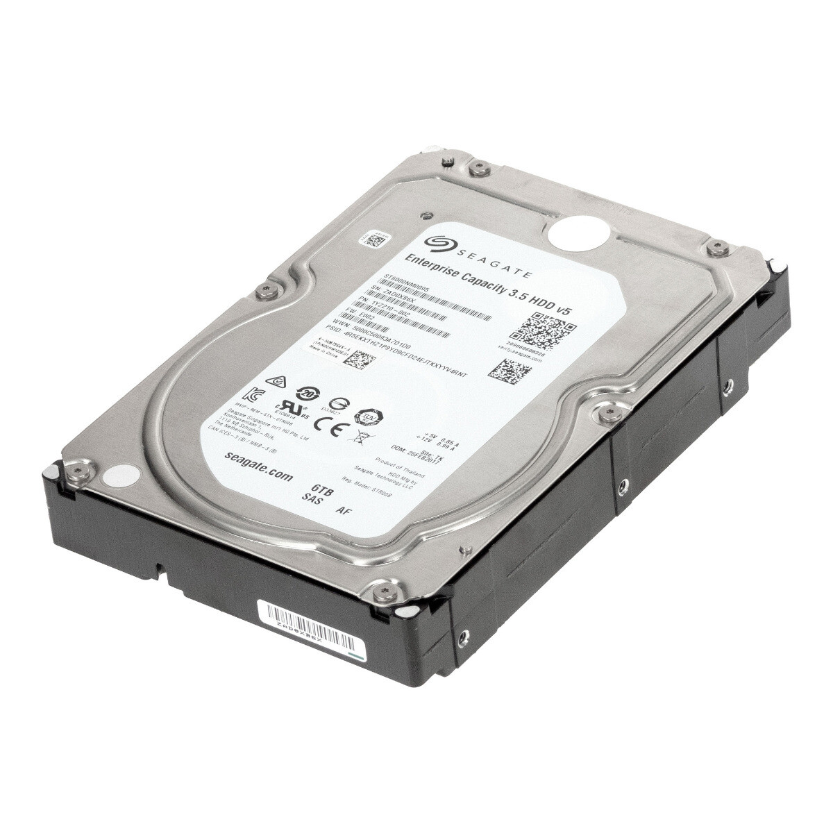 HARD DRIVE SEAGATE ST6000NM0095 6TB 7.2K 256MB SAS-3 3.5”