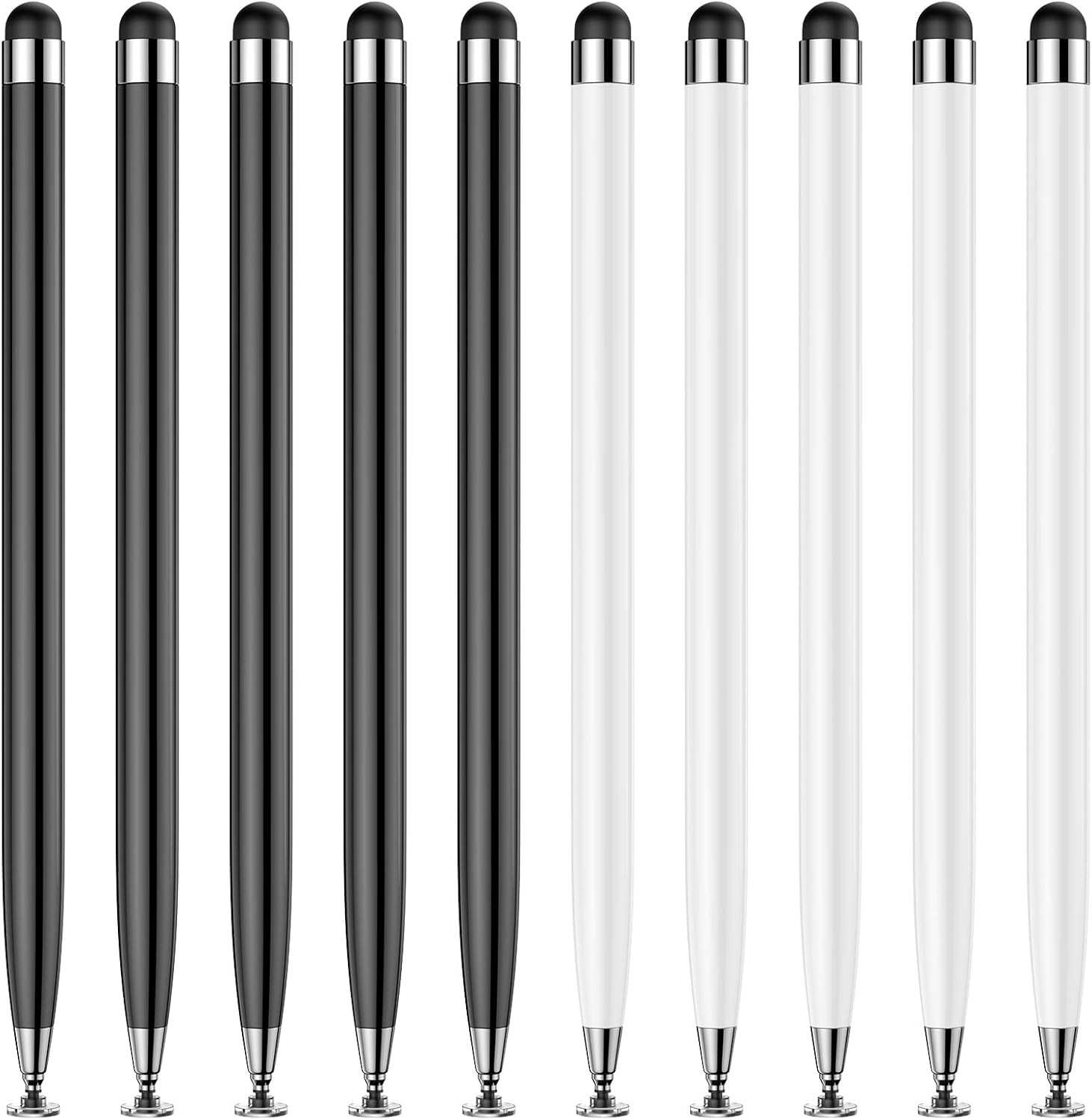 10PCS Stylus Pen for Touchscreen,Lightweight 2 in 1 Design | Stylus Pen for iPad