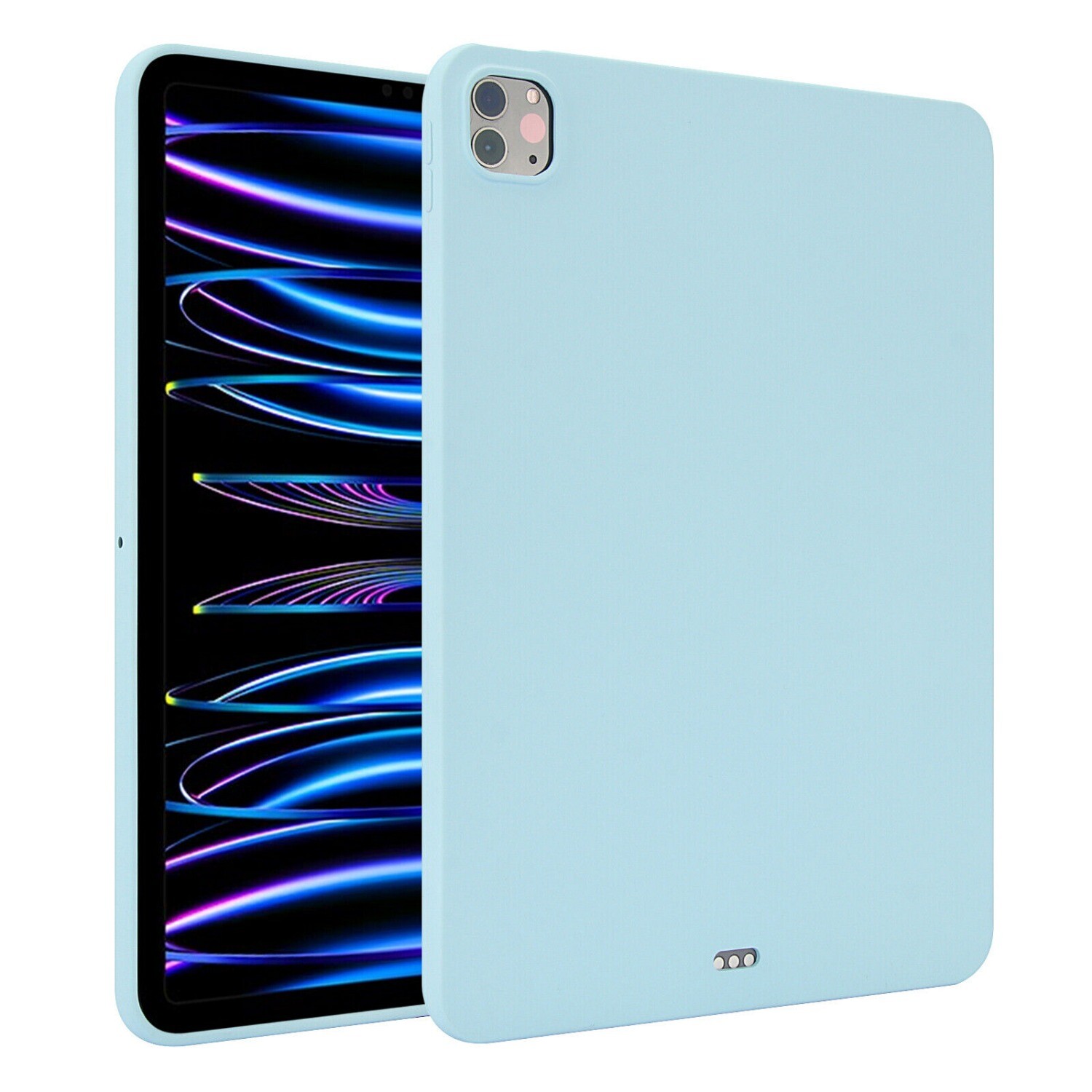 Slim Silicone Back Case Cover For iPad 5th/6th/7th/8th/9th/10th Generation Mini