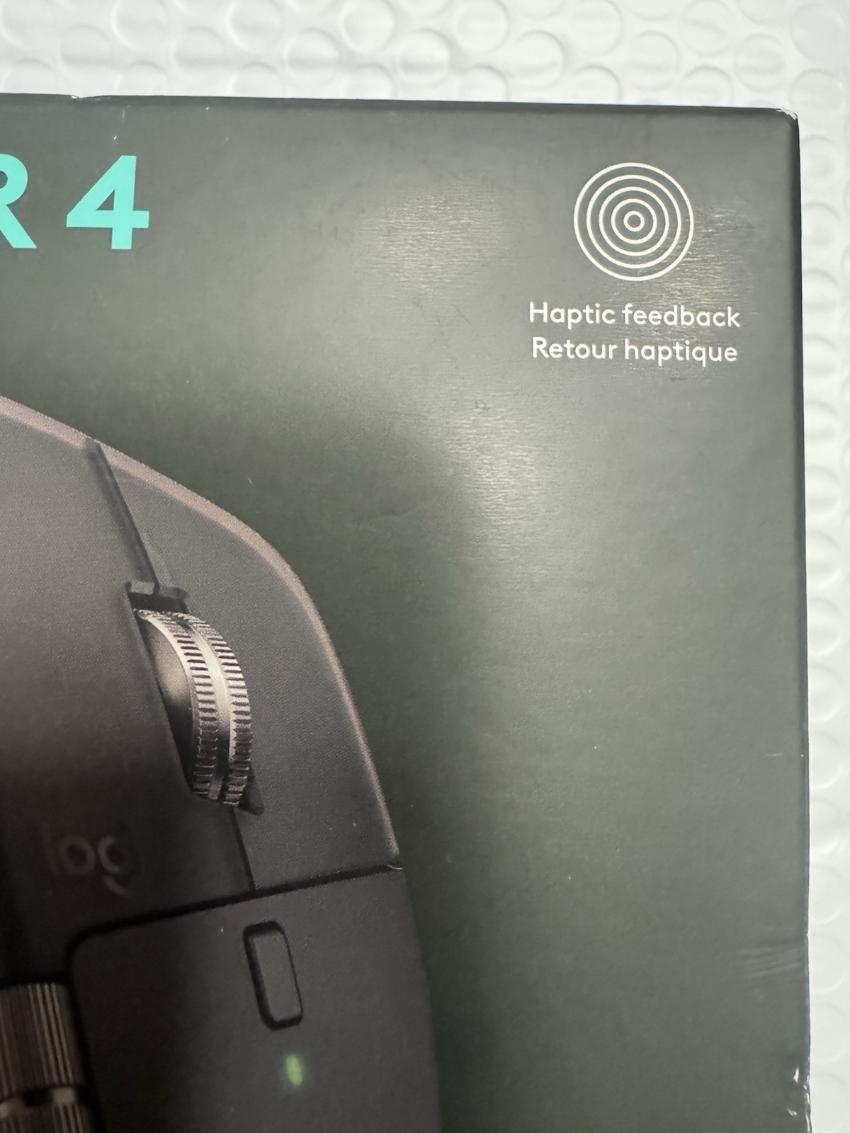 New Logitech MX Master 4 Wireless Mouse – Black (910-007561)