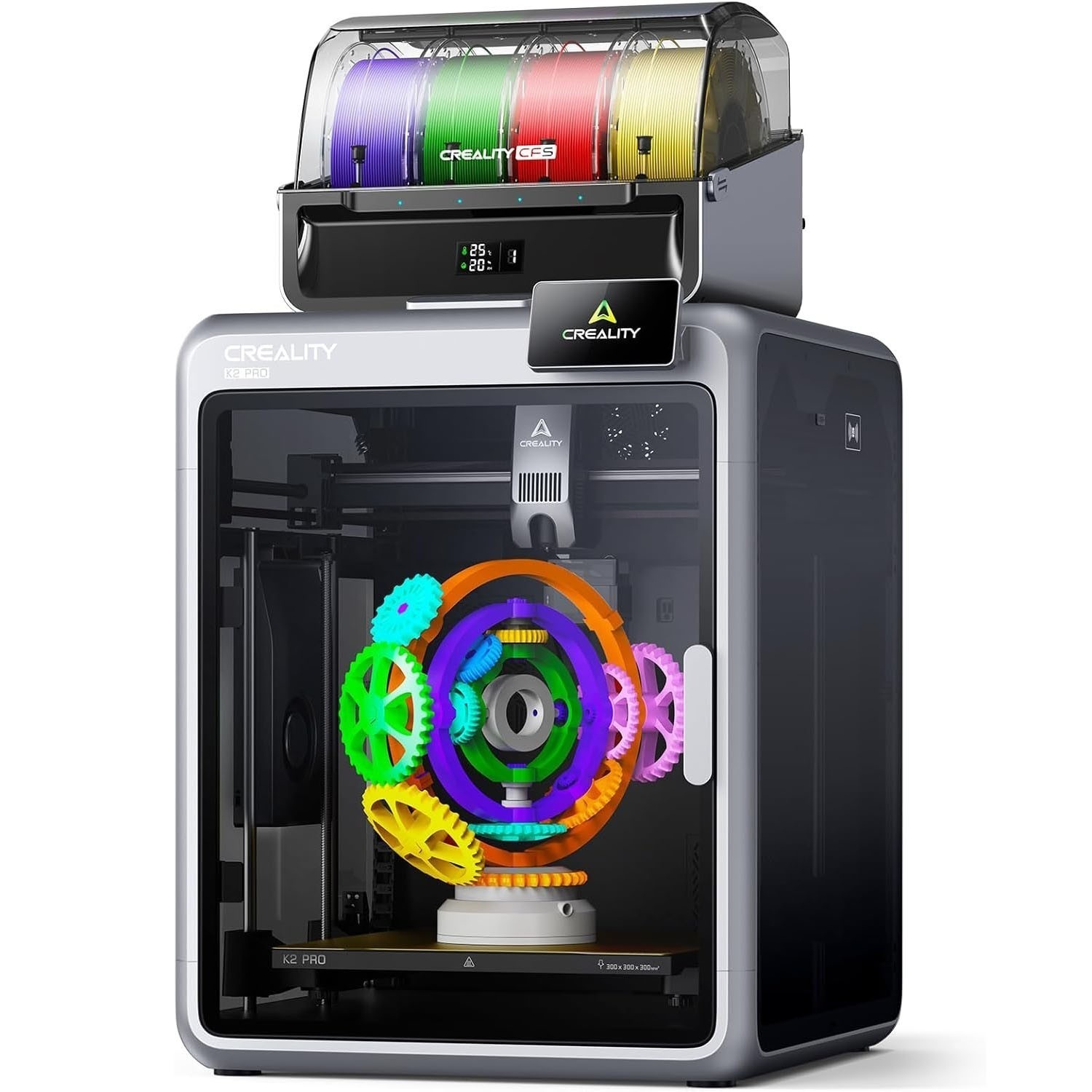 Creality K2 Pro Combo 3D Printer 600mm/s Multi-Color Printing w/ CFS