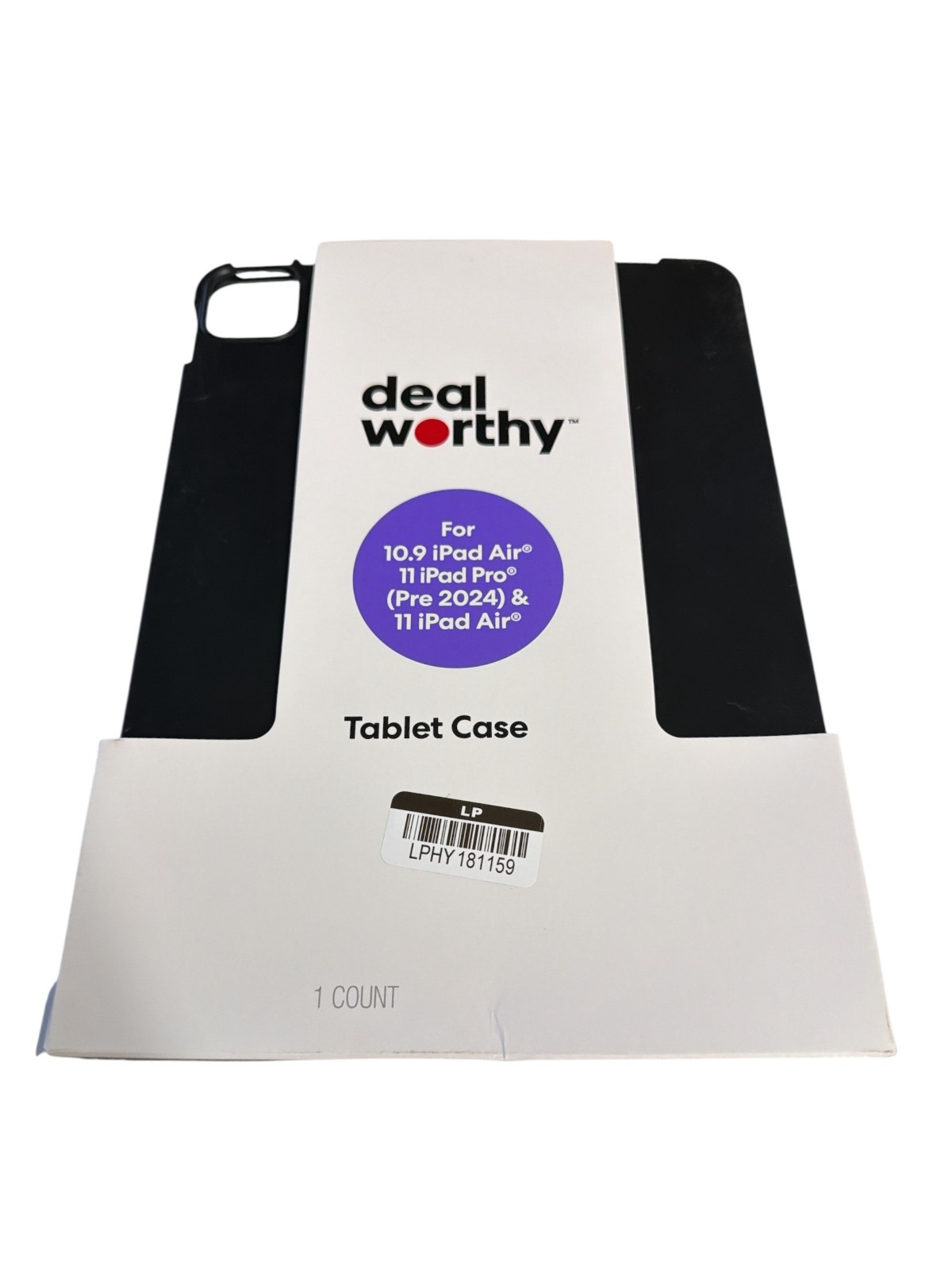iPad Pro 11 (4th Gen) and Air (5th Gen/M2/M3) Case – dealworthy Black