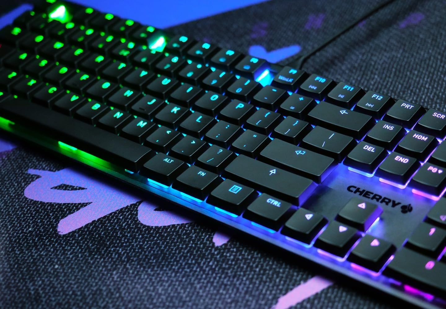 Cherry MX 10.0N RGB Mechanical WIRED Gaming Keyboard MX Low Profile Speed™