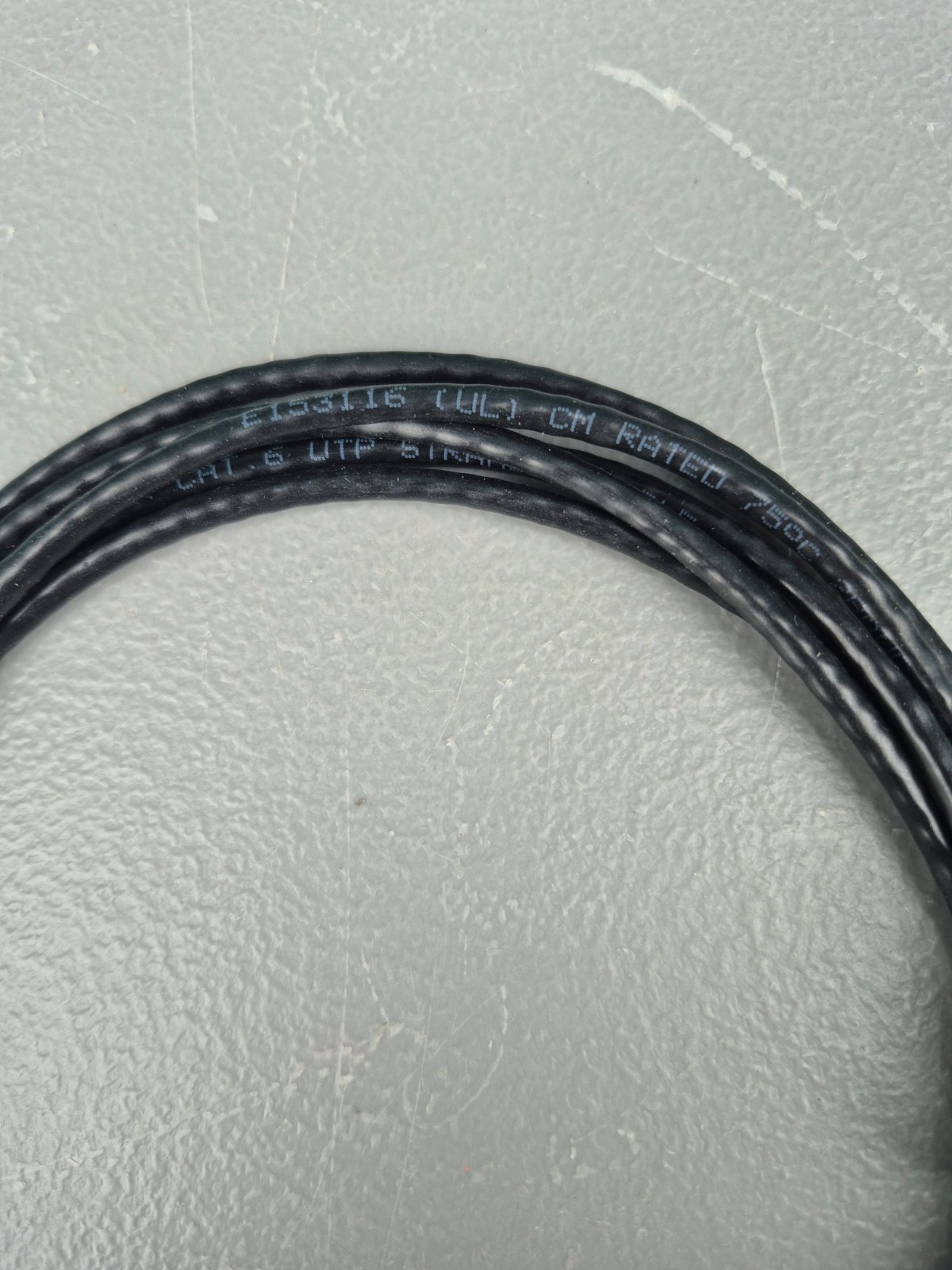 New Set of 10 7Ft Cat6 Ethernet Patch Cord UTP Stranded 568B Black PVC RJ45