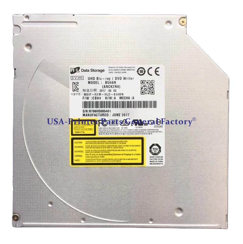 New LG BU40N Laptop Internal Ultra HD UHD 3D Blu-ray Player M-Disc Burner