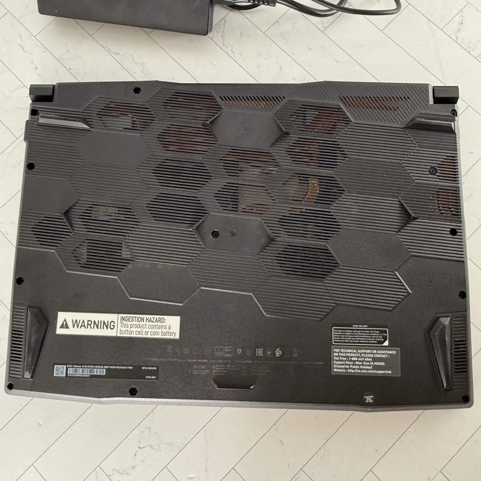 MSI Katana 15 B13VGK 15.6″ i7-13620H 2.4GHz 16 GB 1 TB GeForce RTX 4070 #H529