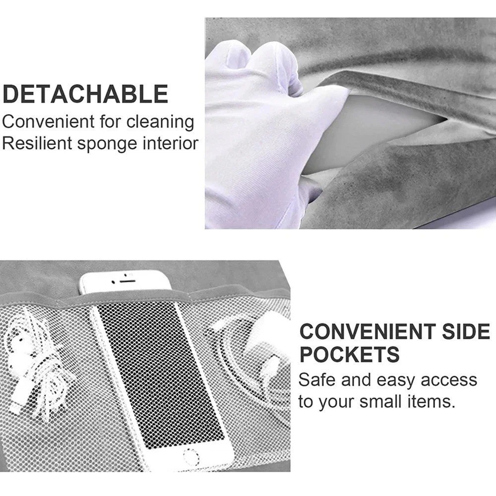 Multi-Angle Pillow for iPad Phone Tablet Read Holder Stand Foam Lap Rest Cushion