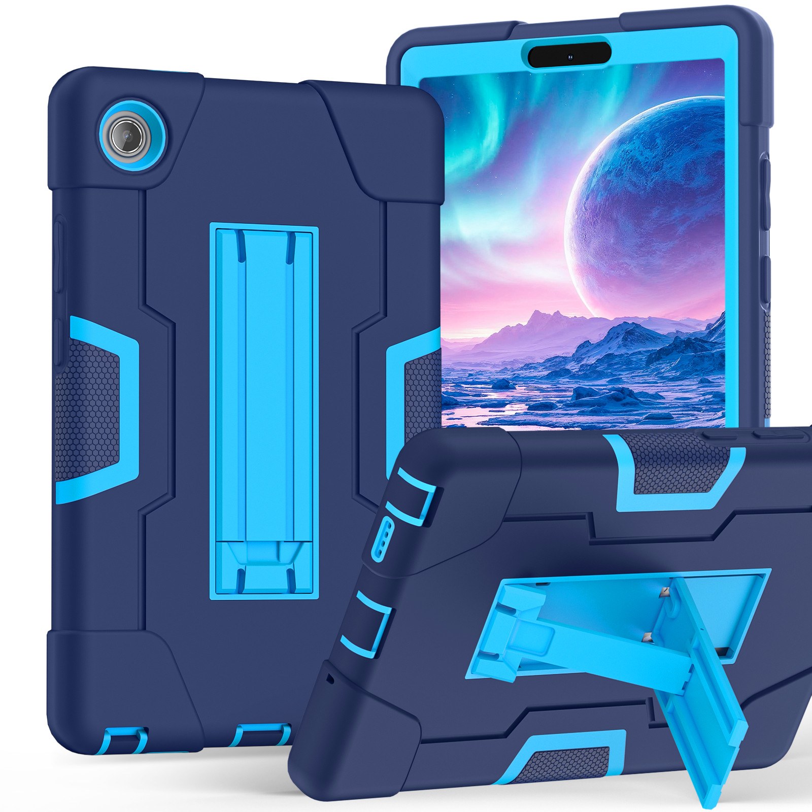 For Lenovo Tab K9/Tab One 8.7 2025 Heavy Duty Stand Case Shockproof Tablet Cover