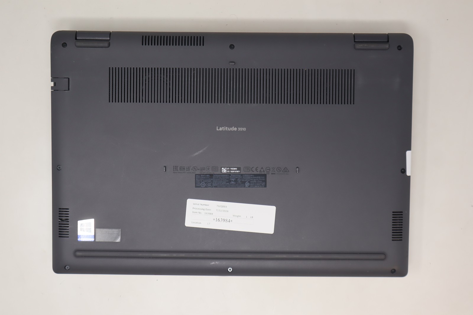 Dell Latitude 3510 Laptop Intel Core i5 10th Gen 8GB RAM 256GB SSD Win 11 Pro