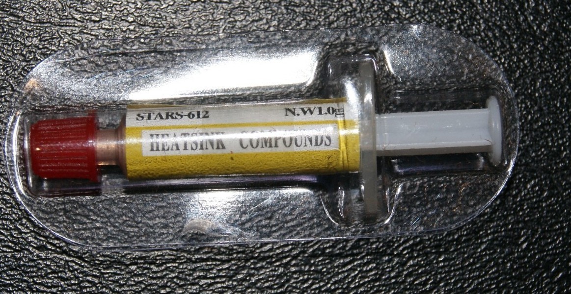 Stars-612 Gold Thermal paste CPU HeatSink Compound Paste Syringe High Performanc