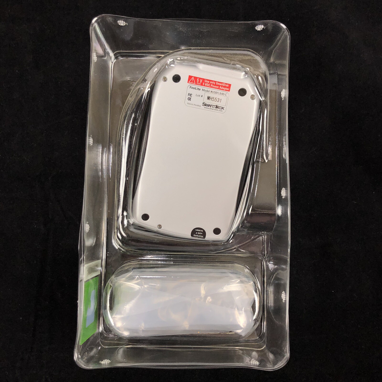 SmartDisk USBFLB40 40 GB FireLite USB 2.0 5400 RPM Portable External Hard Drive