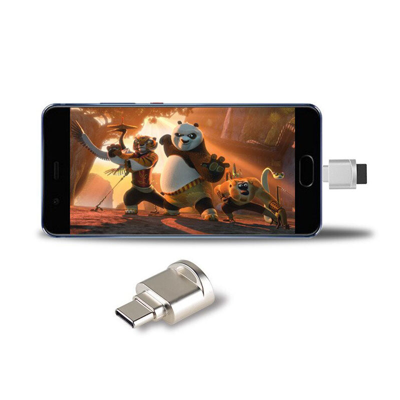 TypeC To Micro SD TF Card Reader OTG USB Adapter Converter For Samsung Phone LOT