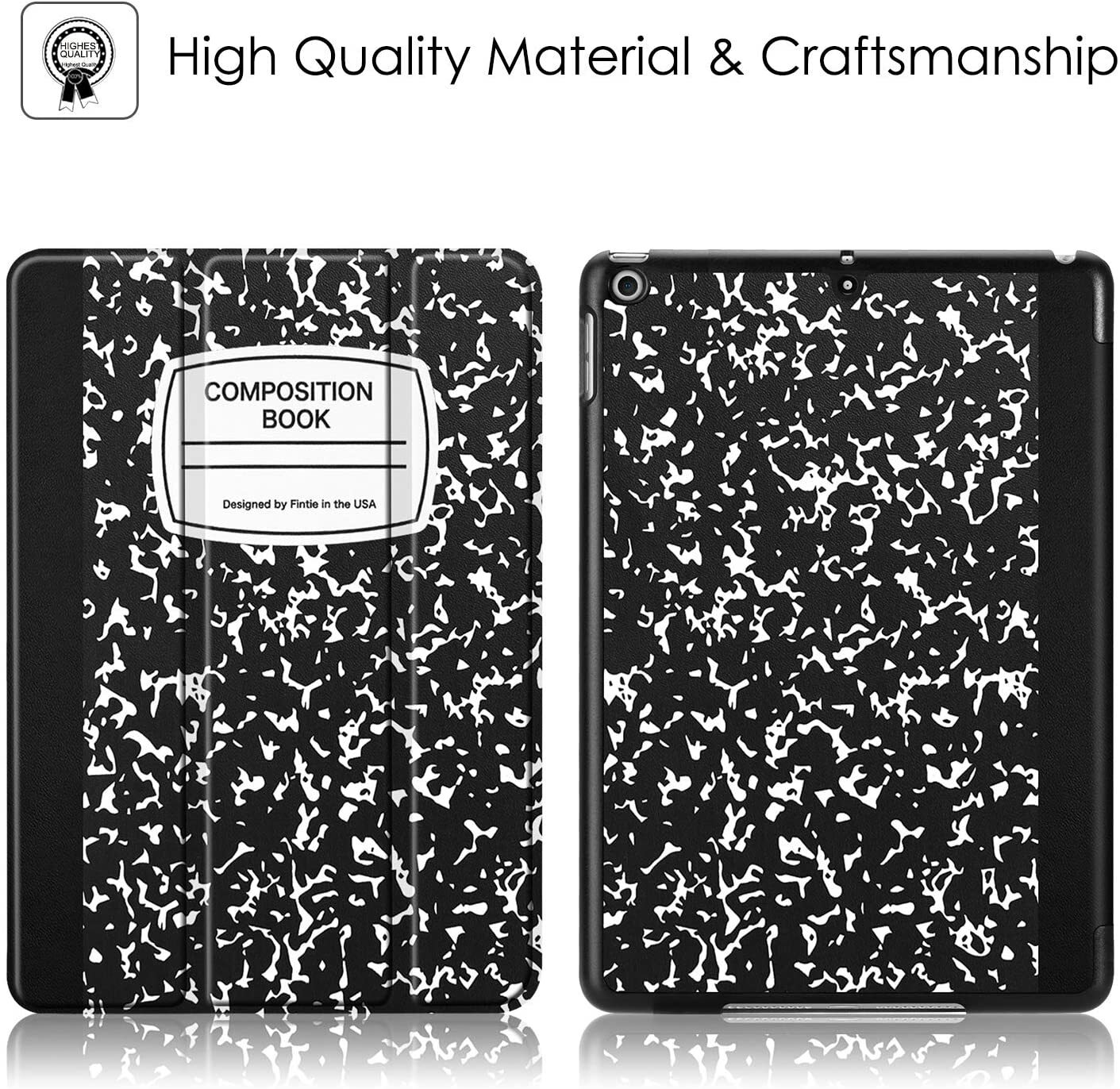 iPad 10.2 Case 9th 8th 7th Gen 10.2 Case Slim Shell Standing Hard Back Cover