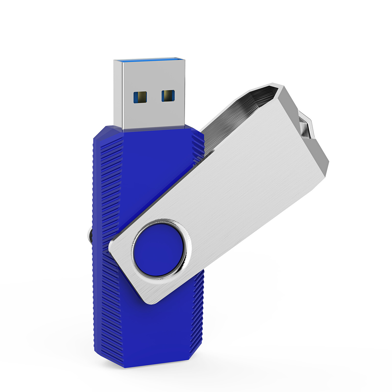 Bulk Sale 1/10pcs 32GB USB 2.0 Metal Swivel Anti-Skid Flash Drive USB Memory Lot