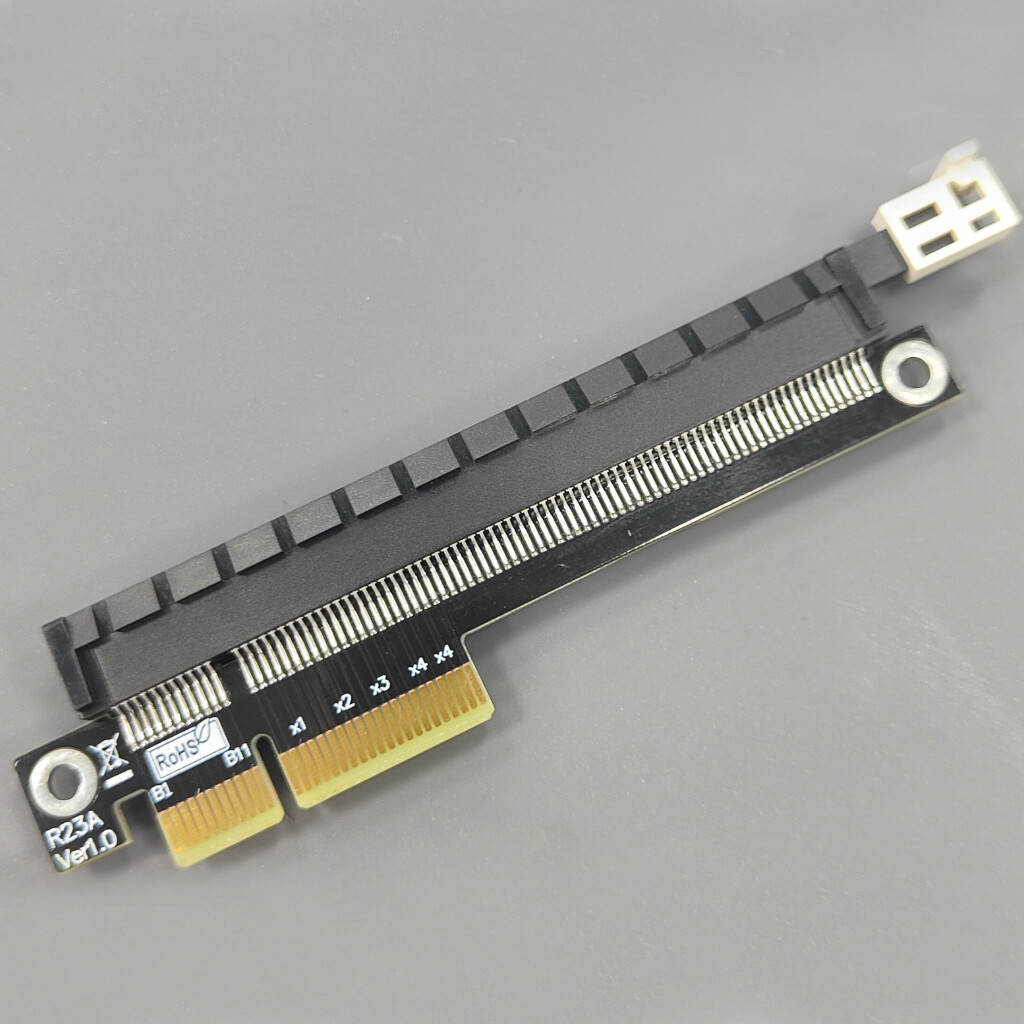 PCI Express Steering Riser Extended 4.0 x16 x8 x4 Gen4/3 Riser Card Graphic Card