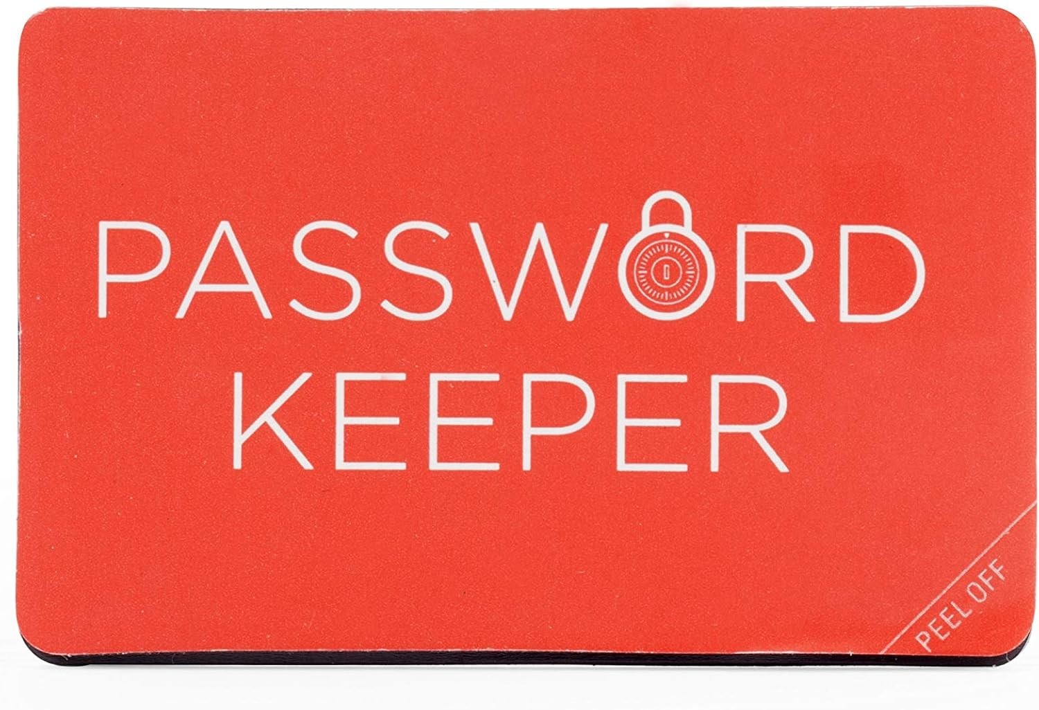 Analog Password Keeper NB01 – Wallet Edition with Protective Cover Label