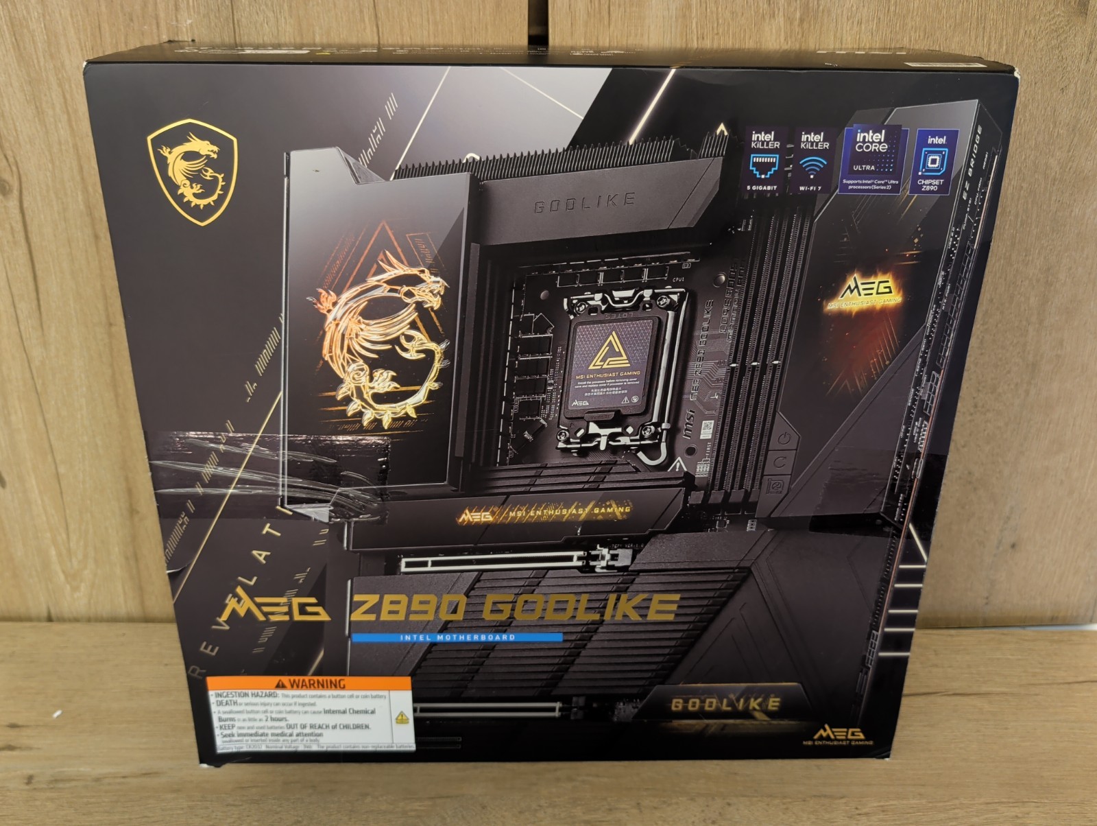 MSI MEG Z890 GODLIKE LGA 1851 Intel Z890 Extended ATX Motherboard