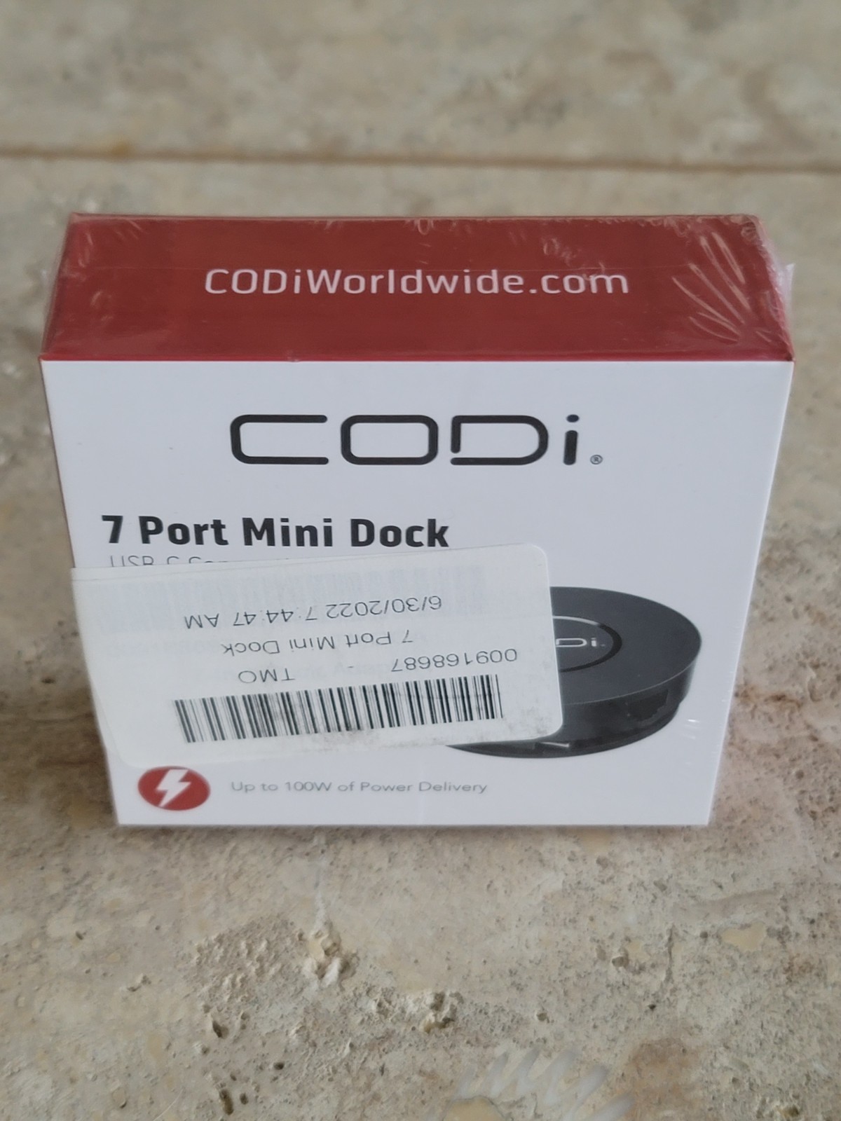 LOT of 100 NEW CODi Universal 7 Port Mini Docking Laptop Stations A01058