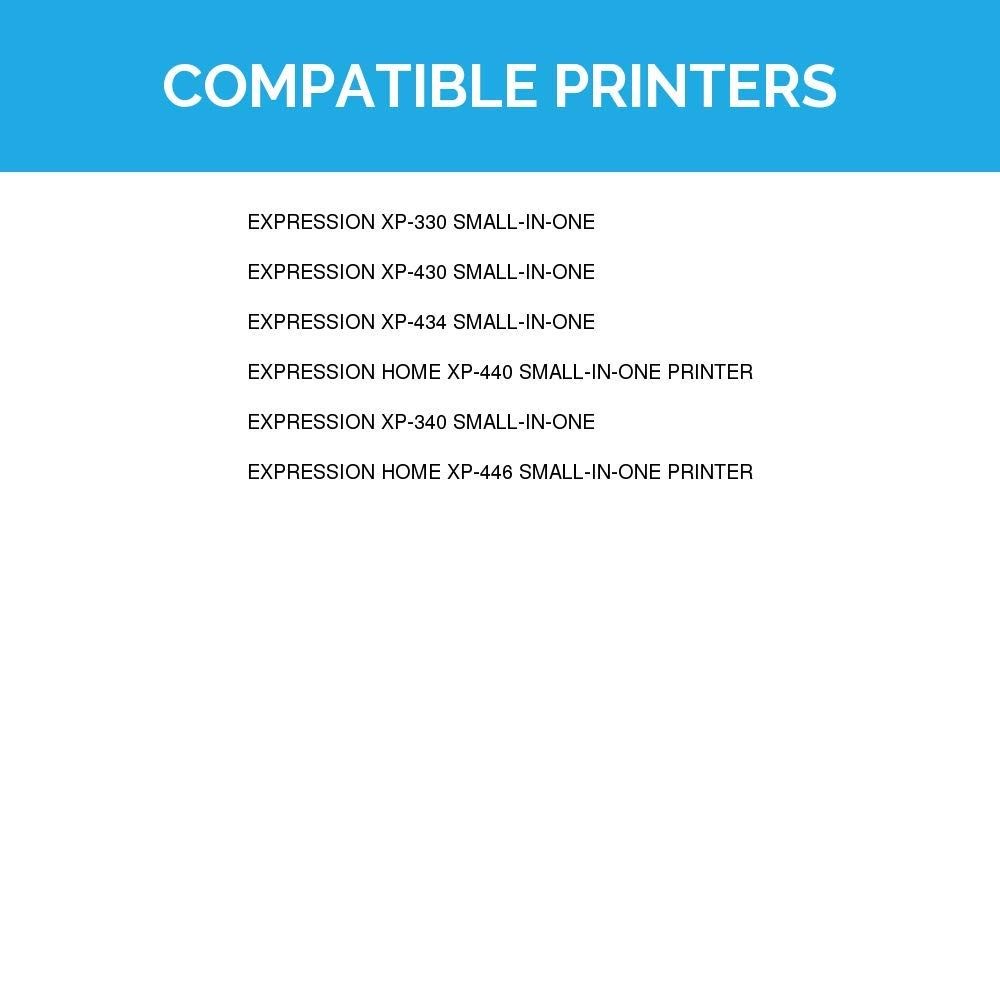 LD Products Epson T288 XL Ink Cartridge Kit – Multicolor for XP-330, XP-340,