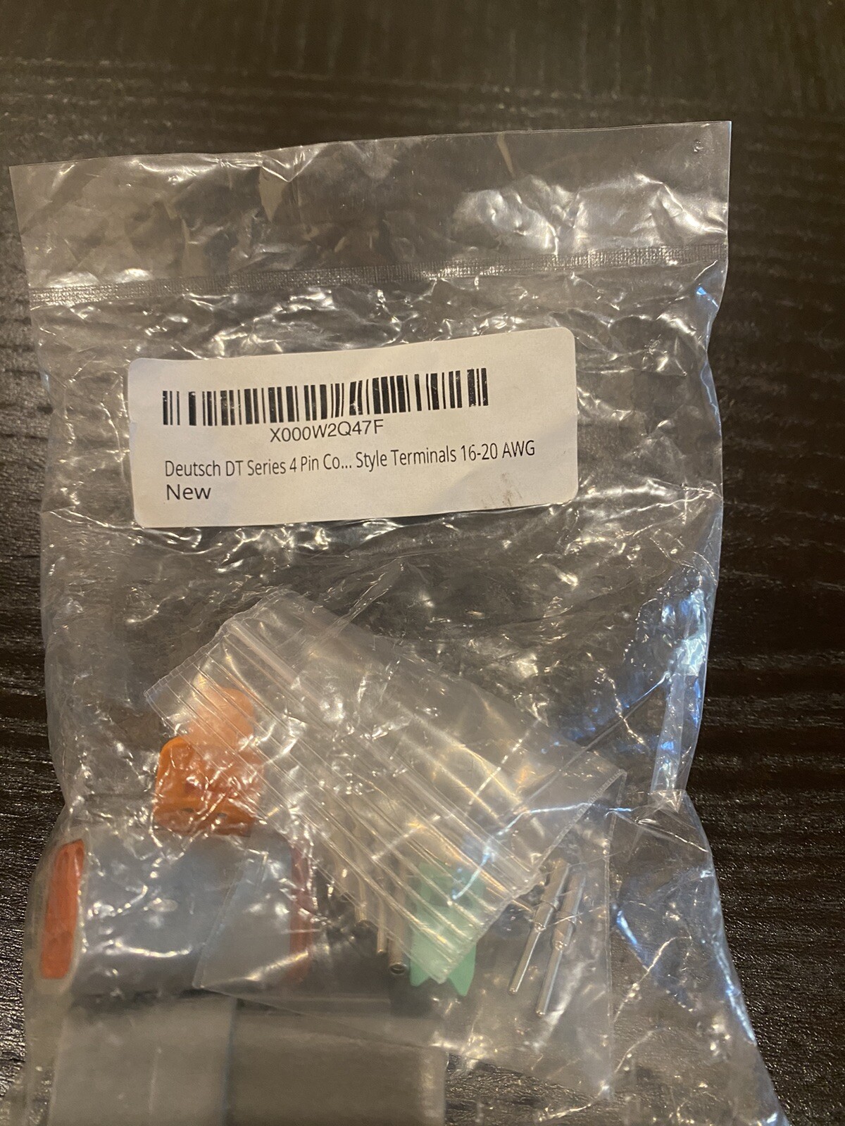 Deutsch DT Series 4 Pin Co.. Style Terminal 16-20 AWG x000w2q47f