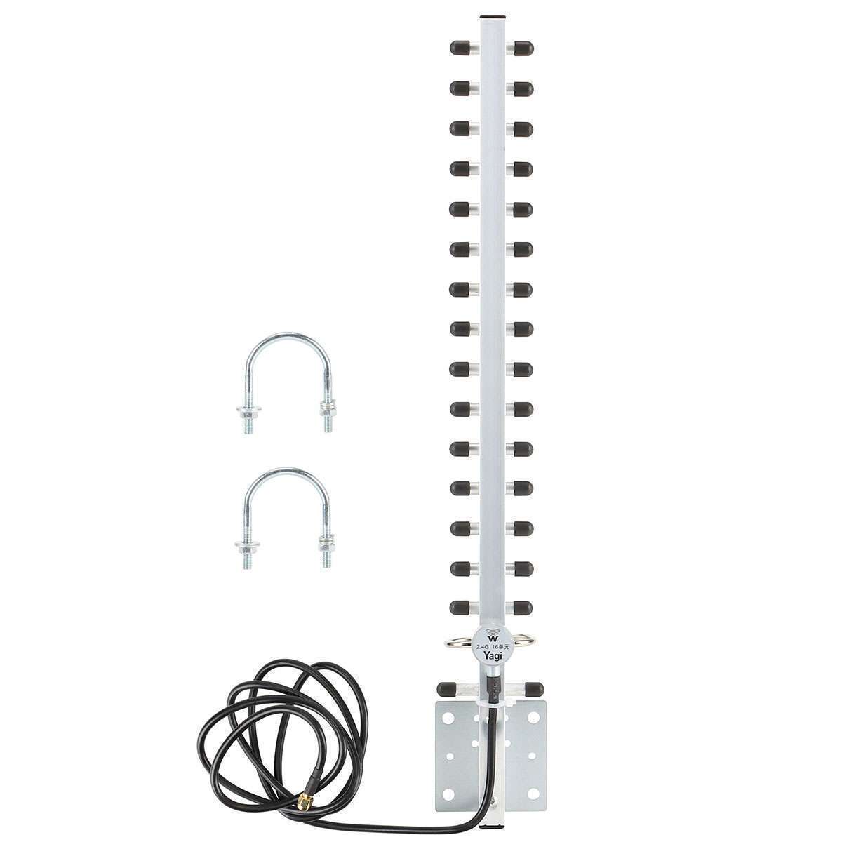 Yagi WiFi Antenna 2.4GHz 25dBi Outdoor Directional Signal for Wireless Router US