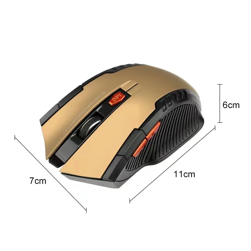2 Wireless Optical Mouse Mice 2.4GHz USB Receiver For Laptop PC Computer DPI USA