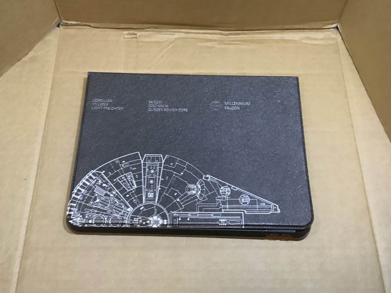 Millennium Falcon Tablet Case 11.5×8 In