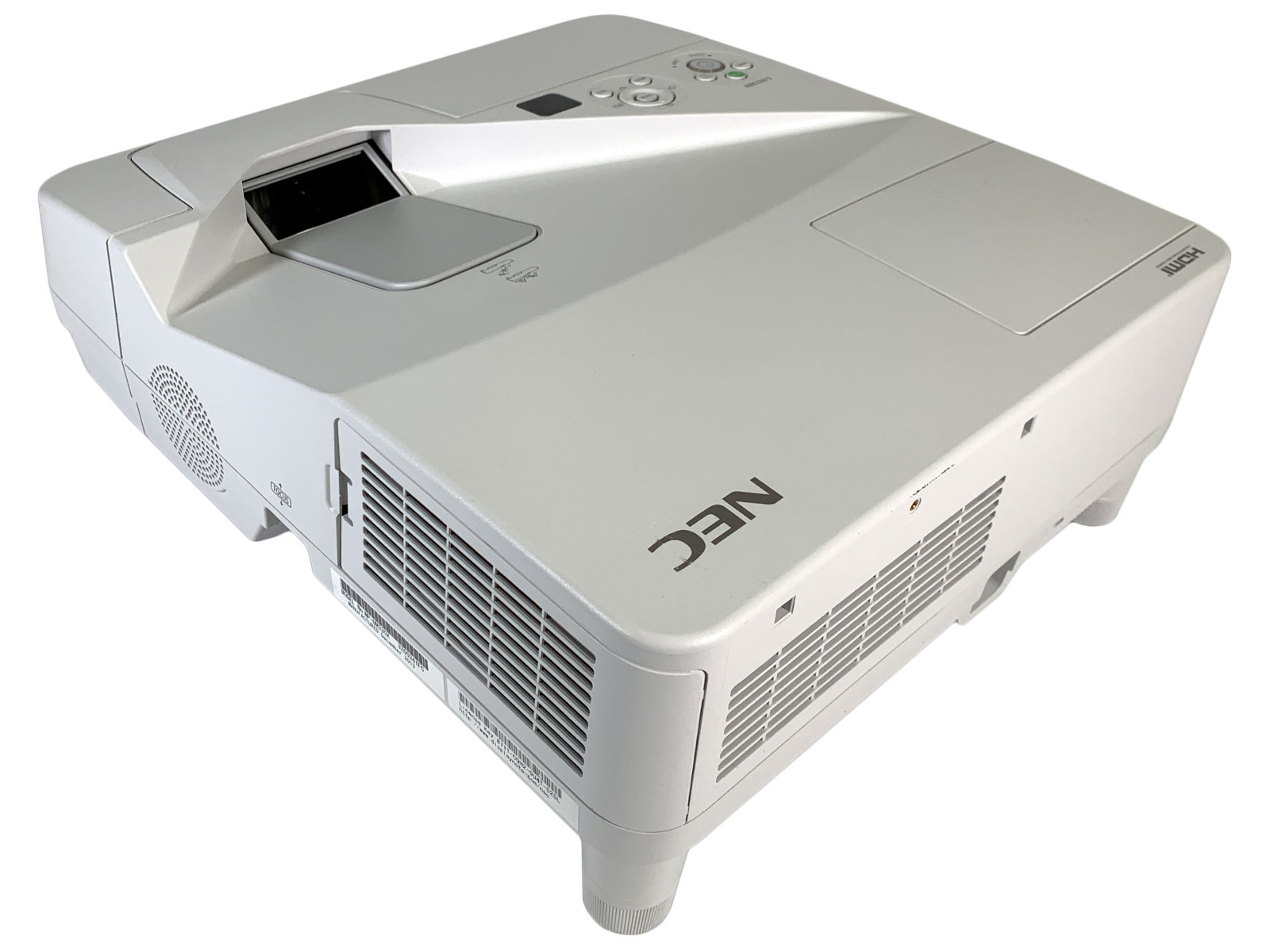 Ultra Short Throw 3LCD Projector 3300 ANSI for Home Theater 1080p HDMI w/Remote