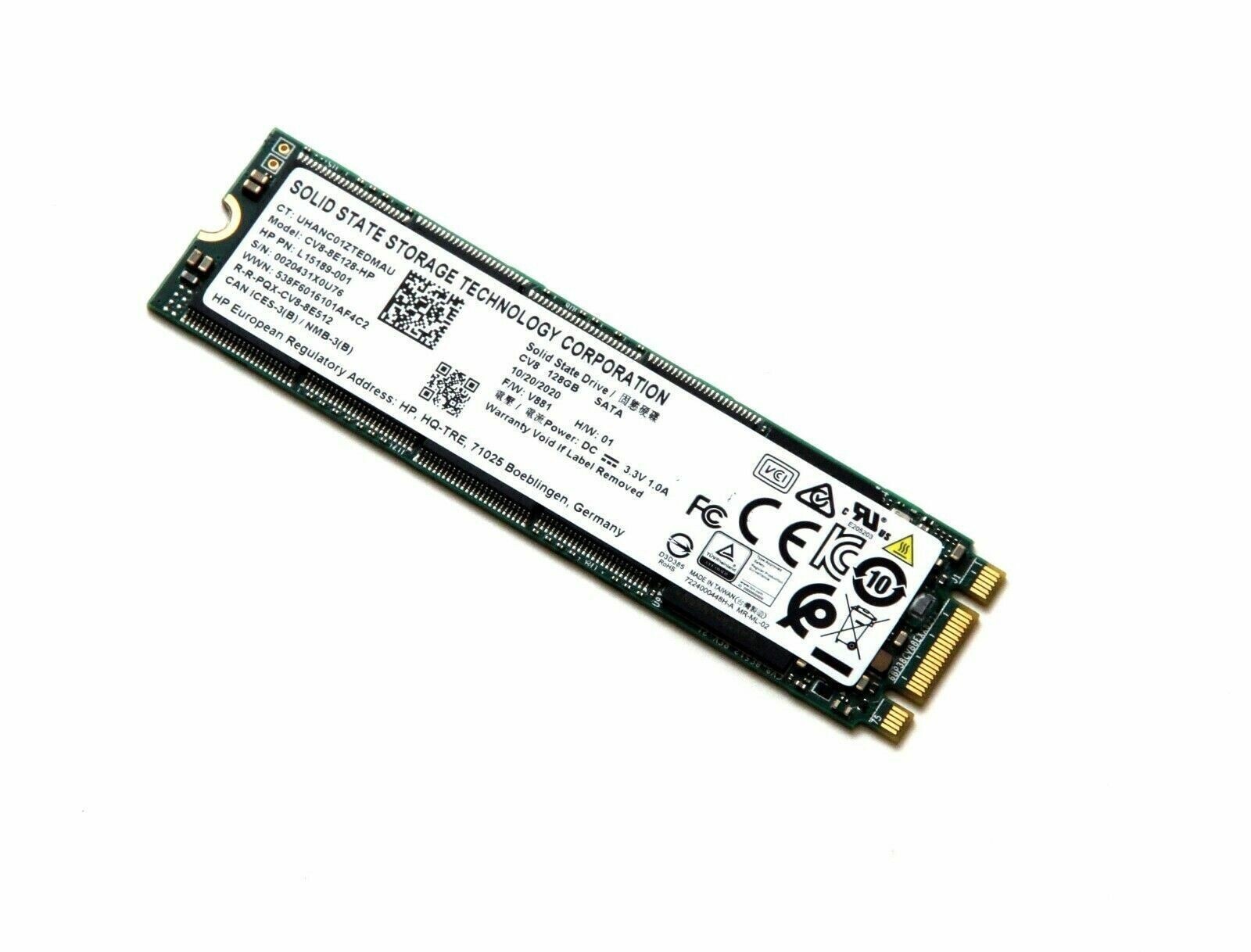 2 PACK! 128 GB SSD M.2 2280 SATA Solid State Drive Major Brands, Samsung, LiteON