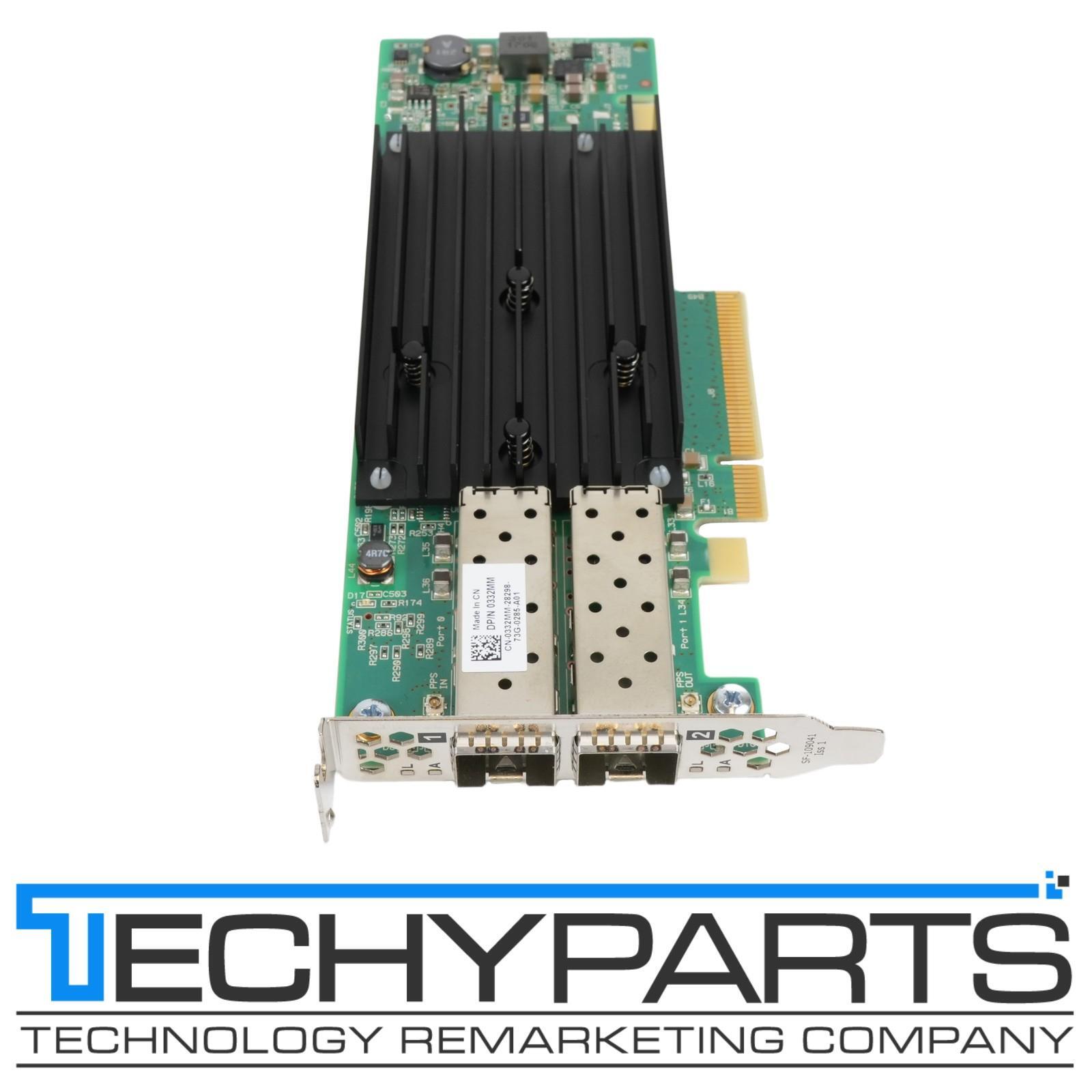 Dell 332MM SolarFlare SFN8522 10GbE 2-Port PCI-e 3.1 x8 NIC SFF