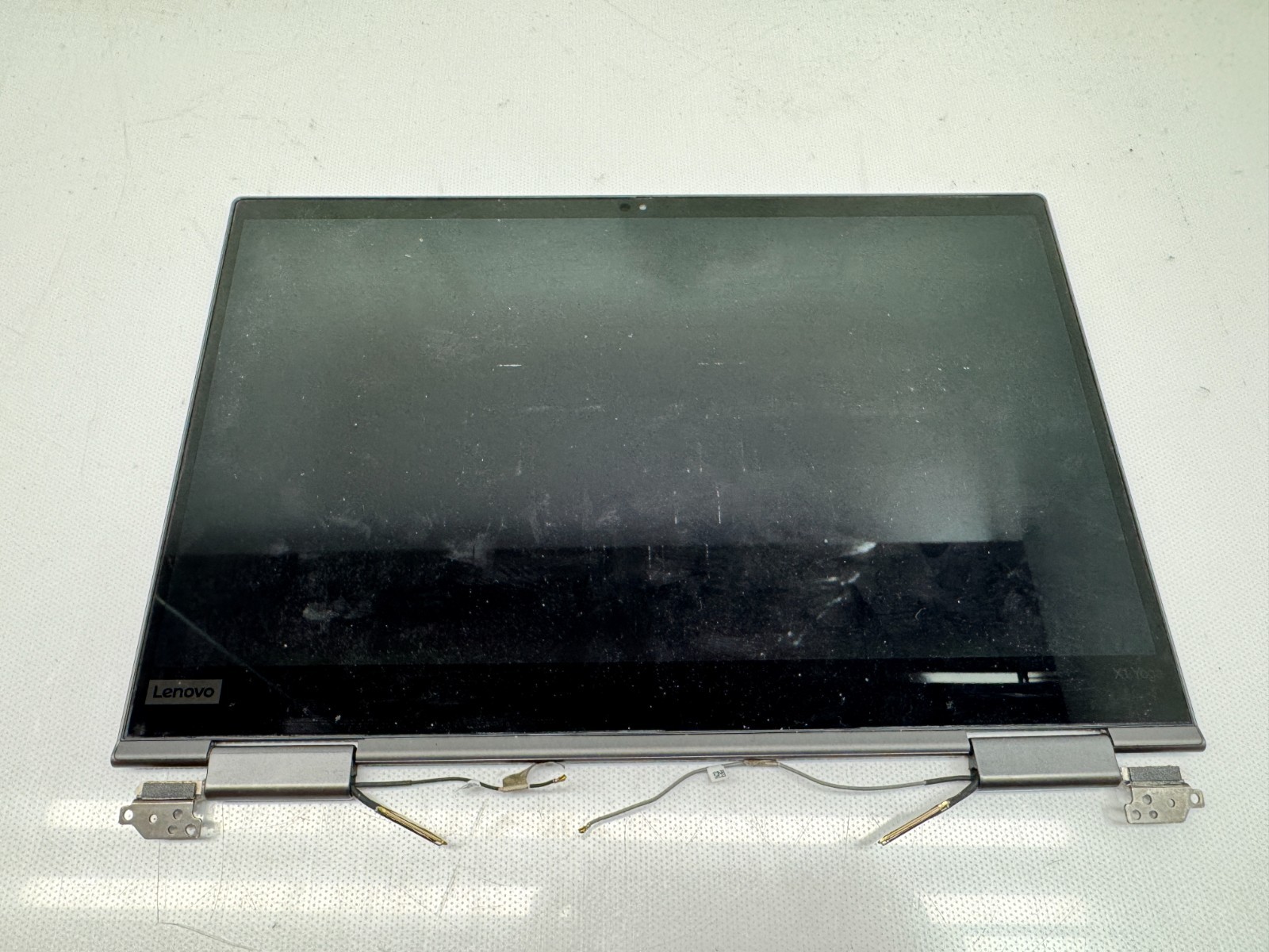 Lenovo X1 Yoga 5th Gen 14″ 2560 1440 Glossy LCD Screen Complete Assembly Gray